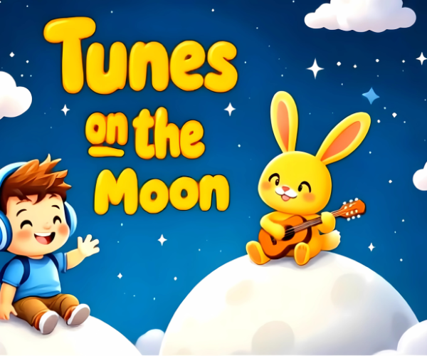 Tune on the moon upscale